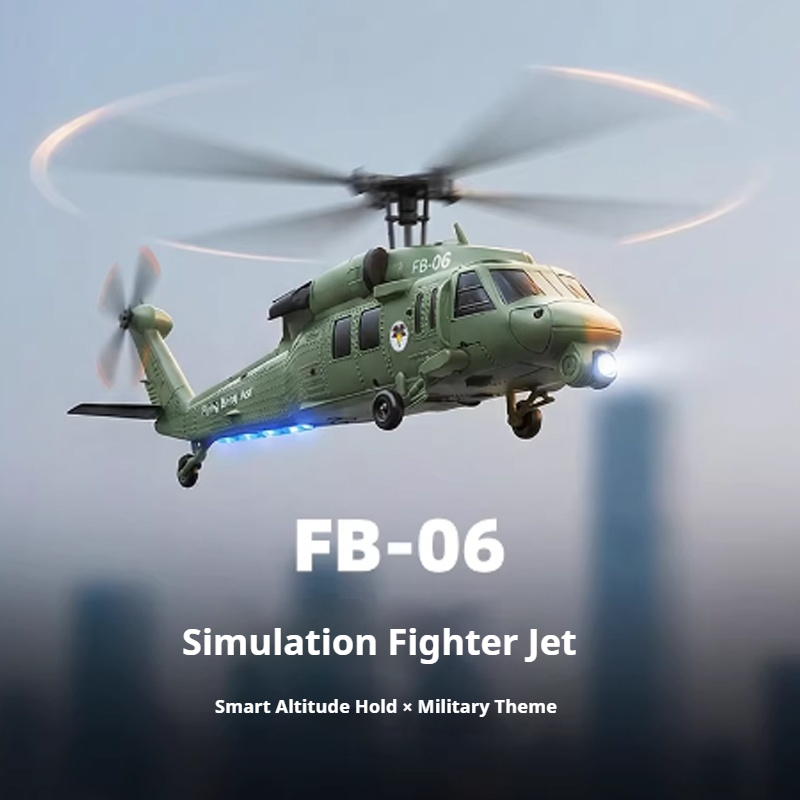 FB-06 Black Hawk Afstandsbedie - Rc Helicopter Large recensie en prijs