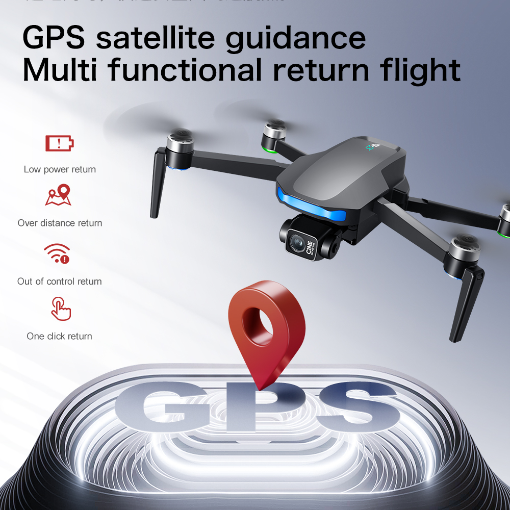 Nieuwe S-X1 MAX Drone GPS 8K P - Rc Helicopter Case recensie en prijs